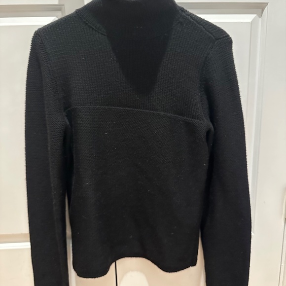 Theory Black Wool Sweater - Picture 5 of 5